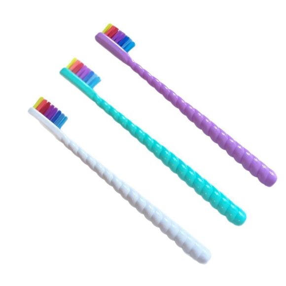 Rainbow Toothbrushes - Fairytale Tusk (3 Pack) - Picture 3 of 6